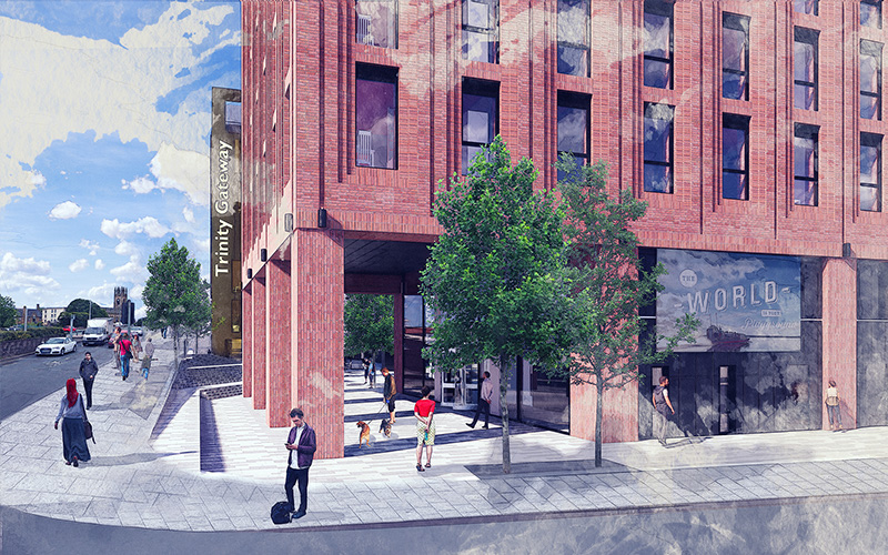 Artist's impression of the Trinity Gateway project